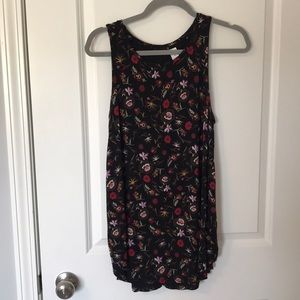 Patterned Luxe Tank Old Navy - Medium